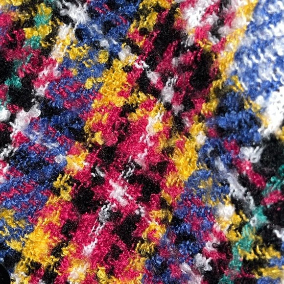 Multi Colored Poncho Like New - Picture 9 of 10